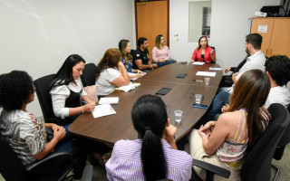 O encontro foi realizado nesta quinta-feira, 06, e conduzido pela promotora de Justiça Isabelle Figueiredo.