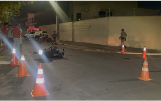Acidente ocorreu no cruzamento da Av. Brasil com a rua 10. 