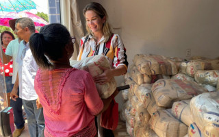 Ação é coordenada pela Diretoria de Direitos Humanos da Seciju, que fará a distribuição de forma gradativa em todas as comunidades, conforme cronograma.