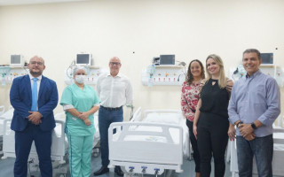 Secretário de Estado da Administração, Dr. Paulo César Benfica conhece instalações do Instituto Sinai