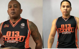 Instrutores Edem Silva e Romário Pereira 