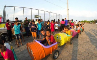 Evento aconteceu no último final de semana na orla da praia.