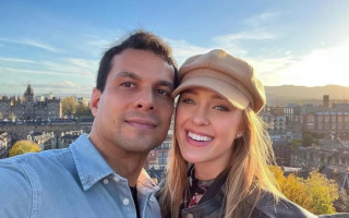 Senador Irajá e a esposa Milena Sens