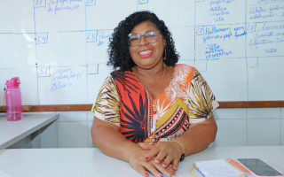 Professora Mirian Pacheco atua há 30 anos como servidora pública e reconhece que valorização funcional contribui para o desempenho do seu trabalho.