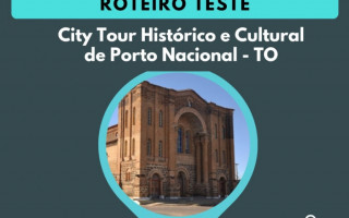 Roteiro teste está sendo realizado neste sábado, 29, em Porto Nacional.