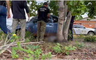 Vítima foi assassinada a tiros enquanto estacionava o carro debaixo de um pé de pequi. 