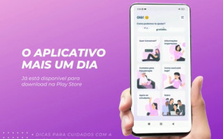 O app Mais Um Dia está disponível para download gratuito no Google Play.