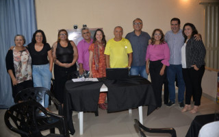  Associação Amigos do Museu de Araguaína durante confraternização. 