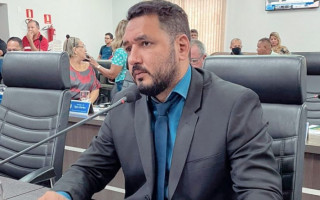 Vereador Luciano Santana. 