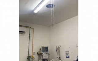 Temporal forte causou transtornos no Hospital Regional de Araguaína
