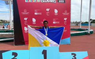 Elias Pereira da Silva conquistou medalha de ouro no Atletismo na prova de lançamento de dardo.