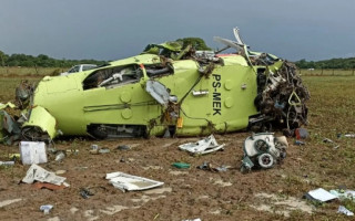 Aeronave caiu entre Silvanópolis e Porto Nacional.