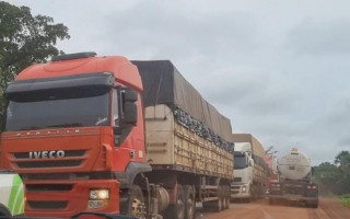 s obras estão em ritmo lento, causando transtornos 