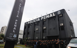 Os policiais penais visitaram as instalações da nova sede