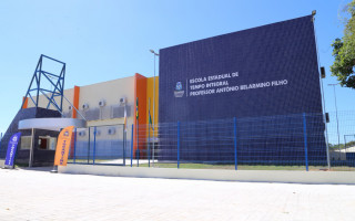 Escola Estadual de Tempo Integral de Pedro Afonso foi uma das grandes obras entregues à comunidade em 2022.