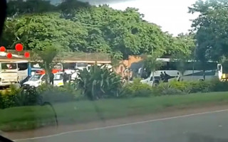 Uma equipe de saúde foi enviada ao local, mas a passageira já estava sem sinais vitais.