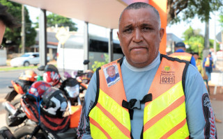  Caruil é mototaxista há 20 anos em Araguaína e disse que a extinção das taxas foi um alívio para a categoria