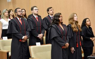 Promotores de Justiça substitutos foram empossados na manhã desta quinta-feira, 26