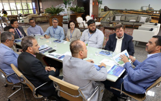 Reunião com o Governador ocorreu nessa segunda-feira, 30,  no Palácio Araguaia