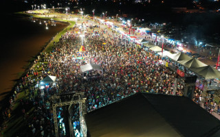 A estrutura do corredor da folia será montada na Via Lago 