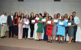 Em homenagem SES-TO reconhece trabalho dos servidores aposentados.