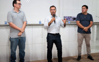 A obra foi anunciada por Wagner Rodrigues durante uma reunião com os moradores