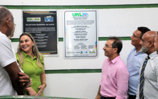 Fizemos uma grande transformação na UPA, por dentro e por fora para darmos mais dignidade para os pacientes, disse o prefeito Wagner Rodrigues. 