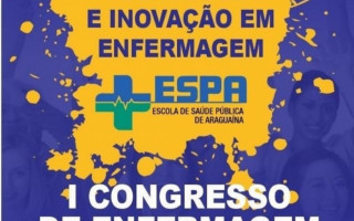 O congresso será realizado nos dias 26, 27 e 28