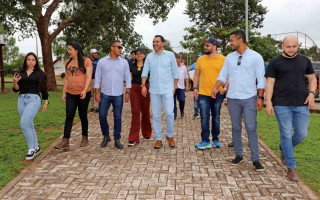 Governador Wanderlei Barbosa no Povoado Quilombola do Prata