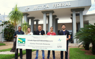 Equipe do Juizado Especial Federal Itinerante