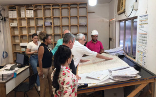 Equipes visitaram obras do Hospital Geral de Araguaína.