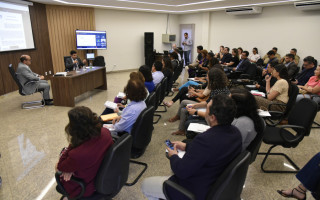 Audiência realizada na sede do MPTO em Palmas. 