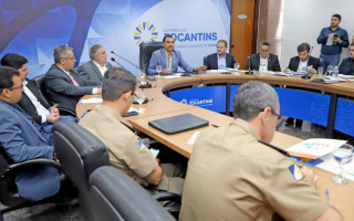 Governador Wanderlei Barbosa e o CGov apresentaram para secretários o plano orçamentário da gestão.