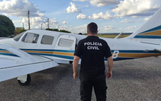 A aeronave foi apreendida em Porto Nacional, em junho de 2022
