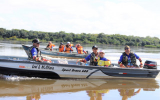 O 2º Encontro Náutico dos Amigos do Araguaia teve como objetivo chamar a atenção para as belezas naturais e opções turísticas que a região oferece.