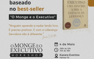 Sebrae realiza nesta quinta-feira, 4, o workshop O monge e o executivo.