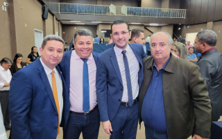 Vereador de Araguaína Enoque Neto (à esquerda) encabeça chapa única.