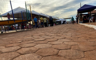 Governo do Tocantins investiu R$ 750 mil em pavimentação de Bielândia, distrito de Filadélfia.