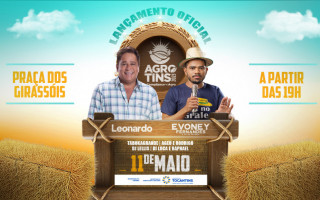 Shows celebram lançamento oficial da Agrotins 2023 em grande estilo 