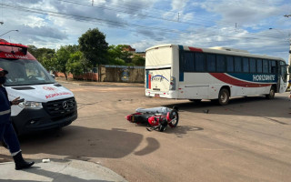 Acidente ocorreu no cruzamento da Av. dos Administradores com a Av. dos Engenheiros. 