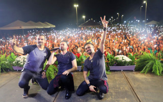 É sempre uma felicidade poder evangelizar com nossa mensagem de esperança, de amor e conforto, compartilhou Marcelo Duarte, do Anjos de Resgate.  