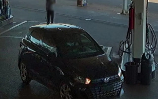 Após o abastecimento, motorista fugiu sem pagar a conta.