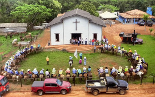  São esperados cerca de 60 tropeiros durante o trajeto  e mais de 150 na  chegada