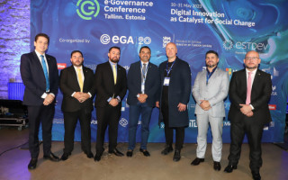 Na Estônia, comitiva do Governo do Tocantins segue participando da programação da E-Governance Conference.