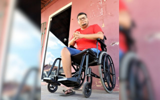 Autônomo Kaio Palhares, de 23 anos