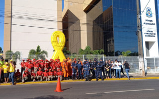 Amarelo simboliza atenção e também a sinalização e advertência no trânsito