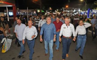 Governador em exercício, Laurez Moreira, esteve presente na abertura oficial da EXPOARA 2023.