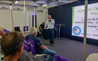 O evento contou com palestras e diálogos voltados para impulsionar a cadeia da piscicultura.