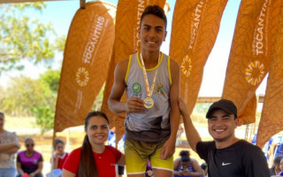 Emerson de Oliveira Lima conquistar o primeiro lugar na modalidade Atletismo.