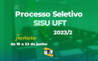 Inscrições iniciam dia 19 e seguem abertas até o dia 22 de junho.